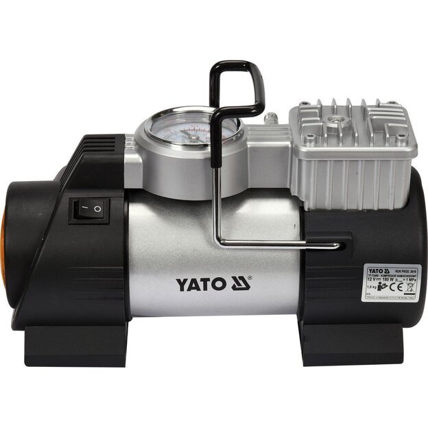 YATO YT-73460 Automobilinis kompresorius su LED 12V / 180W