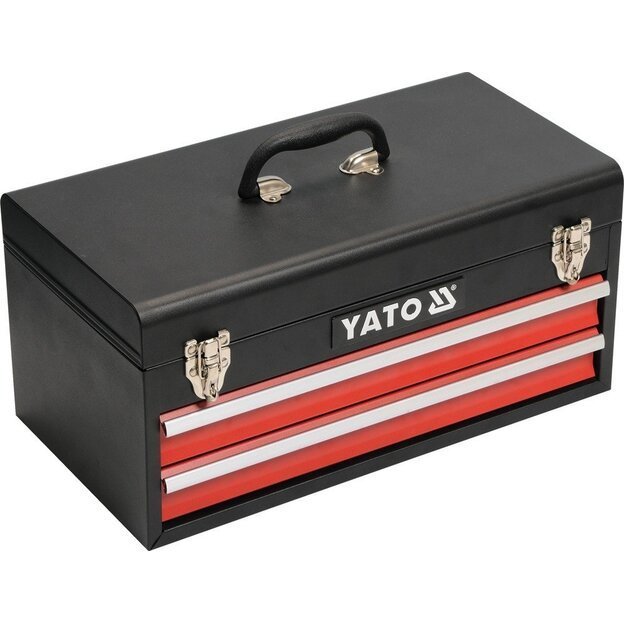 YATO YT-38951 Įrankių rinkinys su metaline dėže ir stalčiais 80 vnt.