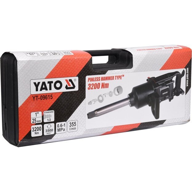 YATO YT-09615 Pneumatinis veržliasukis  (1")  3200 Nm