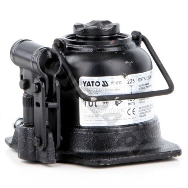 YATO YT-1713 Pakopinis keltuvas pažemintas  2 cilindrai  125-225 mm  10 t.