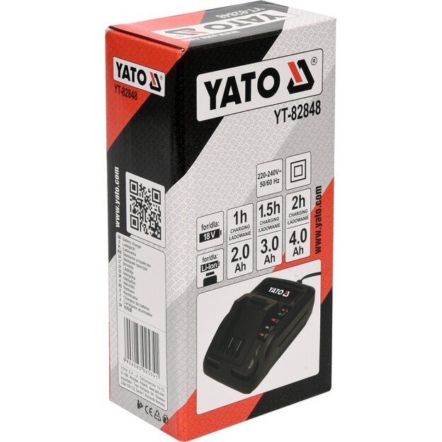 YATO YT-82848 Įkroviklis YATO 18V