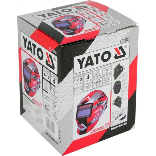 YATO YT-73921 Automatinis suvirinimo skydelis