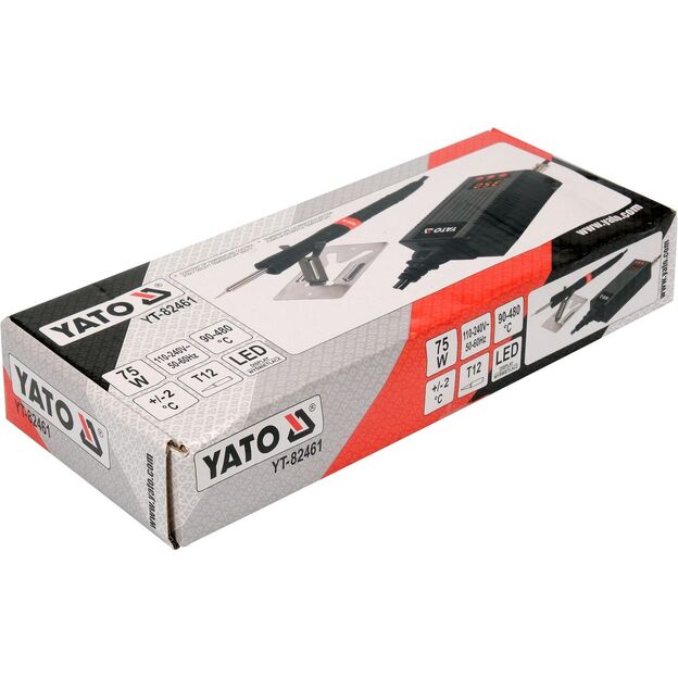 YATO YT-82461 Litavimo stotelė su skaitmeniniu LED ekranu 