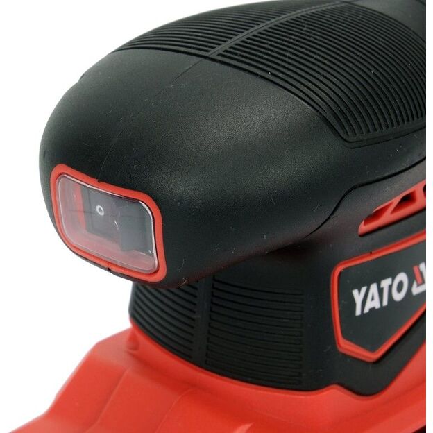 YATO YT-82751 Akumuliatorinis plokštumis šlifuoklis 90X187 mm 18V
