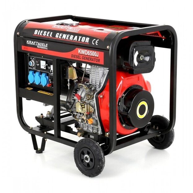 Kraftdele KD122 Dyzelinis elektros generatorius 230V 6000W