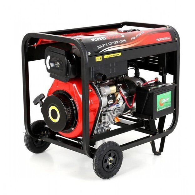 Kraftdele KD122 Dyzelinis elektros generatorius 230V 6000W
