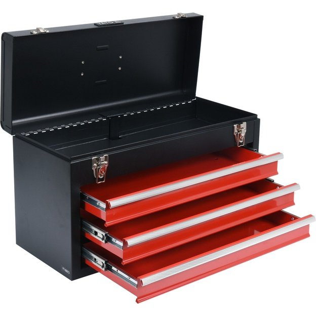 Steel Tool Box with 3 Drawers 520 mm | YATO YT-08873