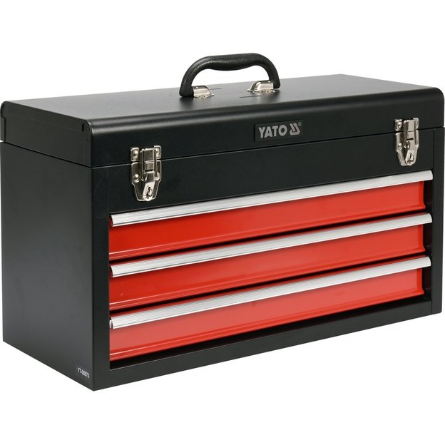 Steel Tool Box with 3 Drawers 520 mm | YATO YT-08873