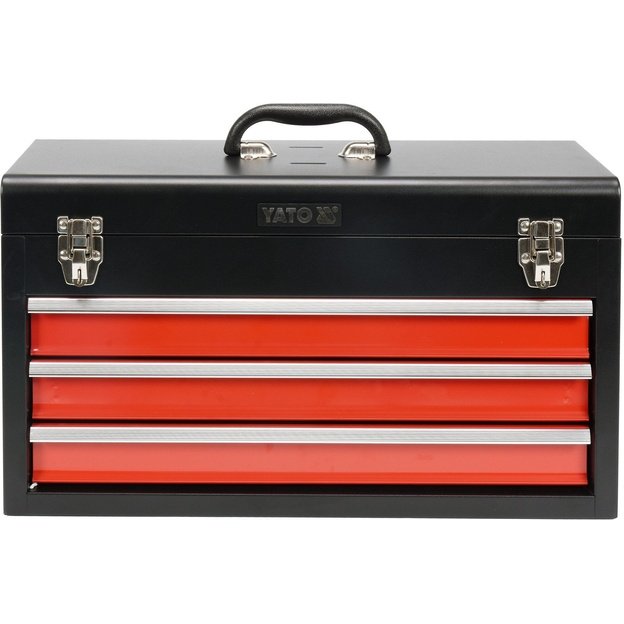 Steel Tool Box with 3 Drawers 520 mm | YATO YT-08873