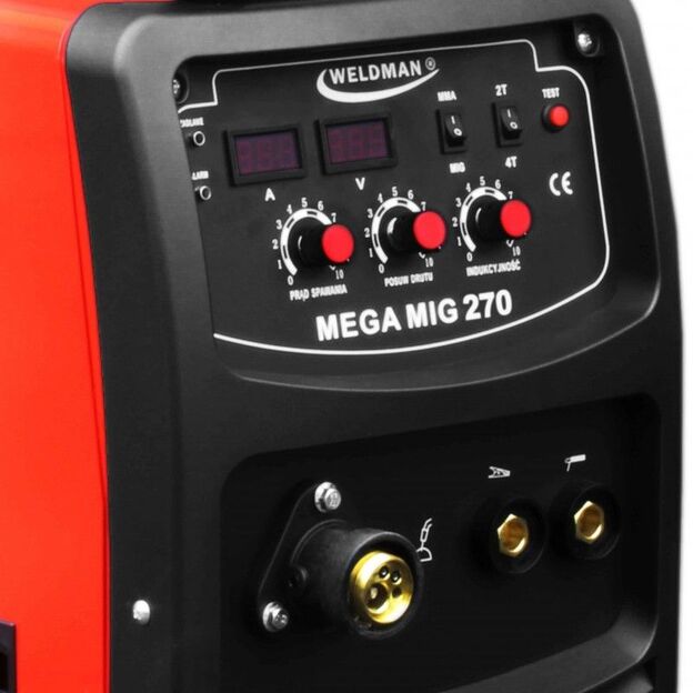 Weldman MEGA MIG 270 4×4 Suvirinimo pusautomatis 400V 270A