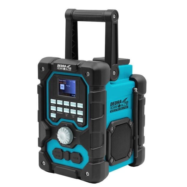 DEDRA DED7006BT RADIJAS , 18V, DAB+/FM, USB, BLUETOOTH