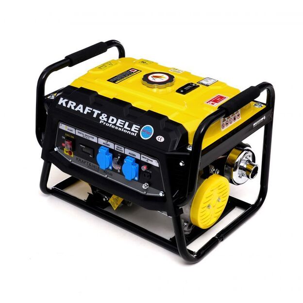 Kraftdele KD149 Elektros generatorius 3500W LCD 12/230V