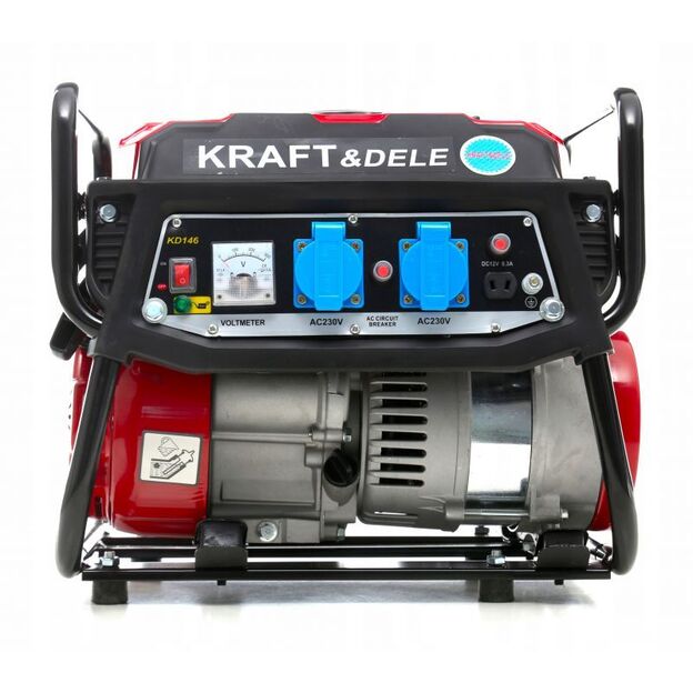 Kraftdele KD146 Benzininis elektros generatorius 1500W 12/230V