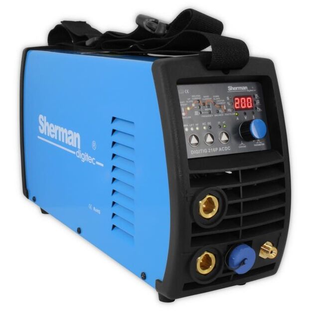 Sherman DIGITIG 216P AC/DC suvirinimo aparatas, 200A, 230V