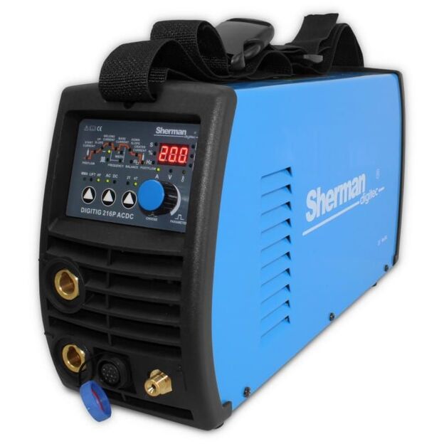 Sherman DIGITIG 216P AC/DC suvirinimo aparatas, 200A, 230V