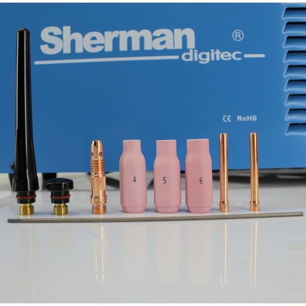 Sherman DIGITIG 216P AC/DC suvirinimo aparatas, 200A, 230V