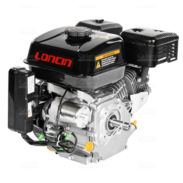 LONCIN G200FD-A Benzininis variklis 6.5HP Type A  20mm, elektrinis st.