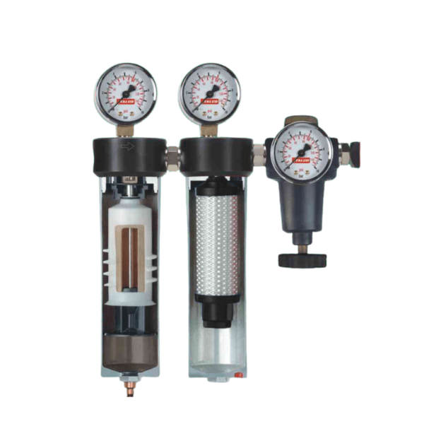 ITALCO AC6002 Drėgmės filtras su oro reguliatorium dviejų pakopų 2300l/min