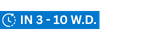 Delivery in 3-10 w.d.